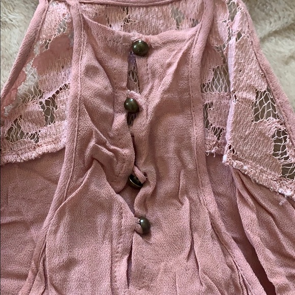 Forever21 Rose colored dressy top! - Picture 4 of 5
